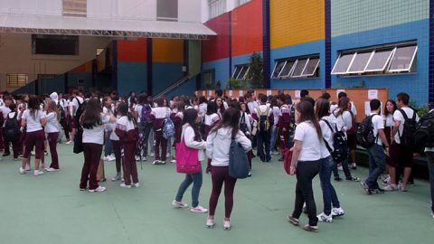 Primeiro dia de aula 2012