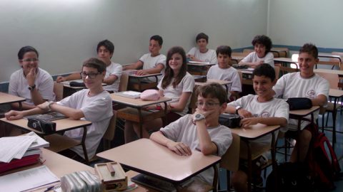 Primeiro dia de aula 2012