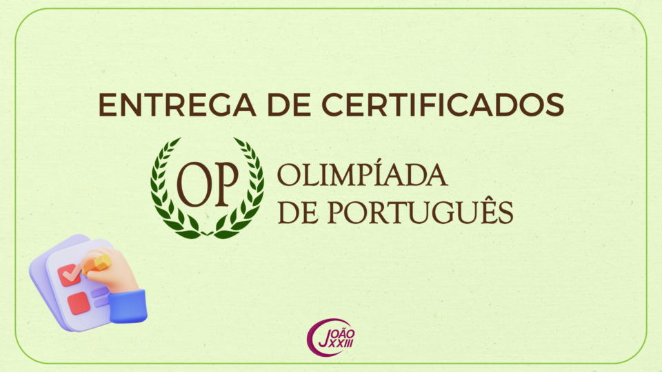 Read more about the article Entrega de certificados – Olimpíada de Português